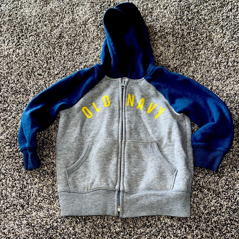 Old Navy Zip Up Hoodie Size 2T